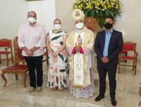 Presidente Tinho representa a Câmara na Posse Canônica do novo Bispo Diocesano 